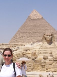 Cheryl in Egypt